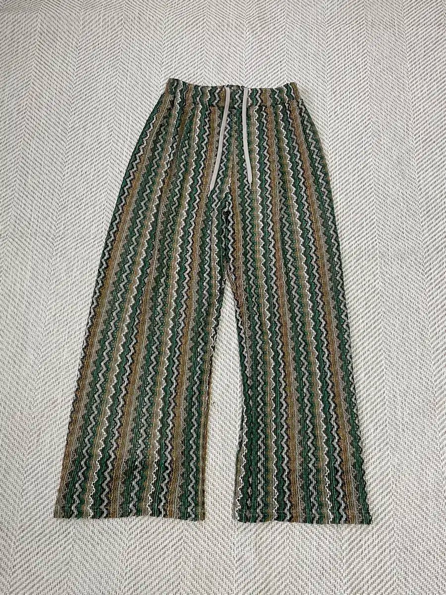 ノースリーブボヘミアン ストライプ パンツ J03138