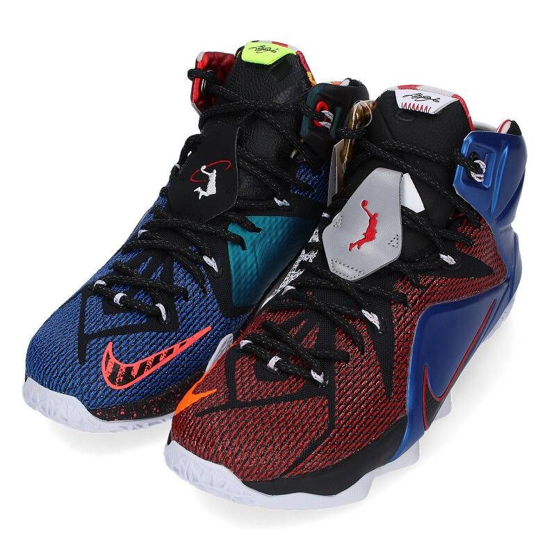 ナイキ LEBRON XII SE WHAT THE 802193-909 ワットザレブロン12マルチカカオスニーカー メンズ 26.5cm -  メルカリ