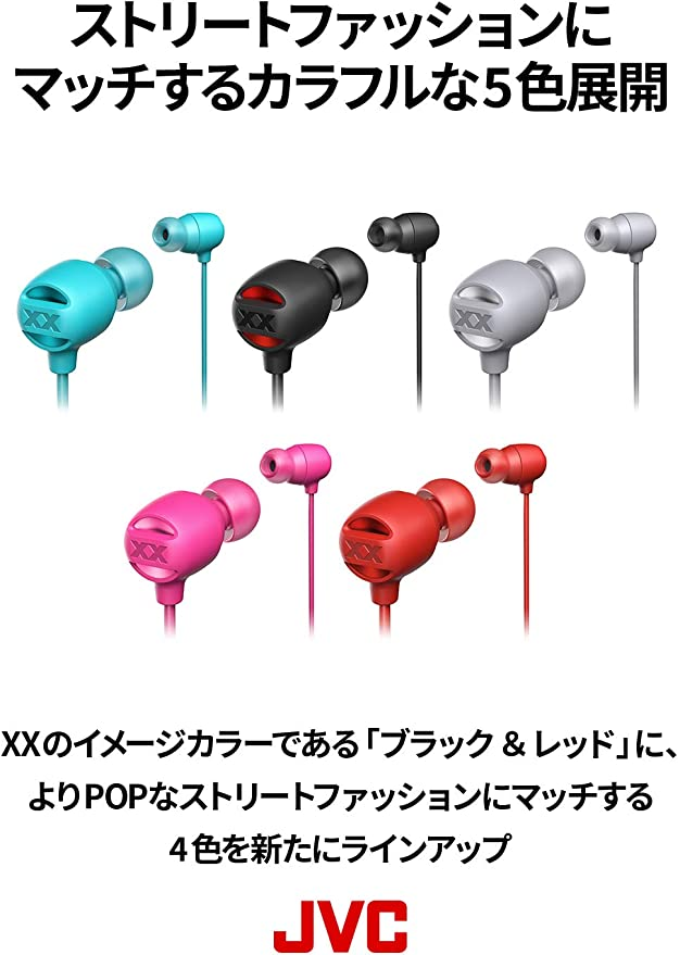 新品在庫 JVC Bluetoothイヤホン HA-FX11XBT/ブラック Headphone