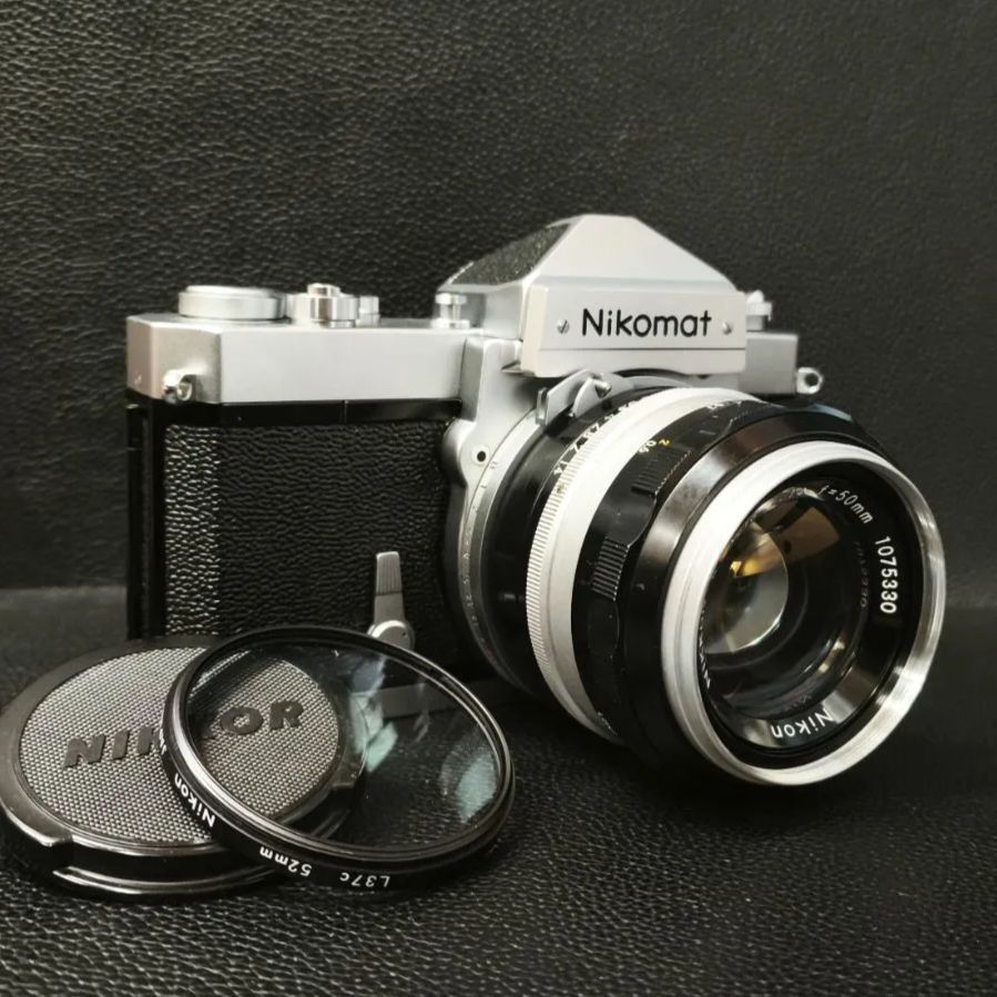 完動品 Nikon ニコン Nikomat ニコマート FTN シルバー nikkor-s F1.4 50mm SNA 02400
