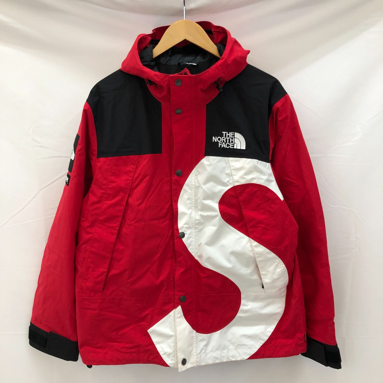 お*び様 @6538 シュプリーム ノースフェイス Sロゴ マウンテンジャケット ☆Supreme x North Face☆必須☆S ロゴ マウンテン ジャケット