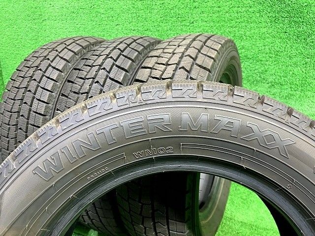 DUNLOP スタッドレス ダンロップ ウィンターマックスWM02 175 65R14 4本 8ミリ FFCRYSTALESIA_COM