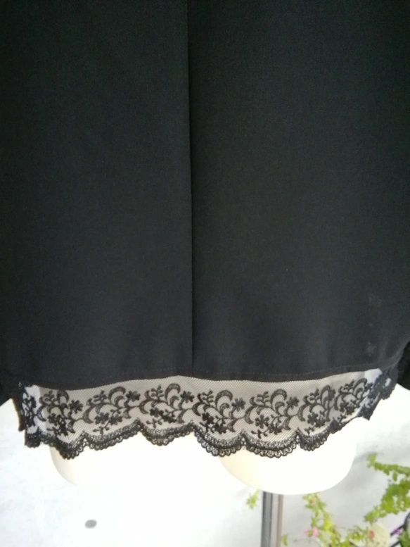 レース使い ドルマンスリーブ