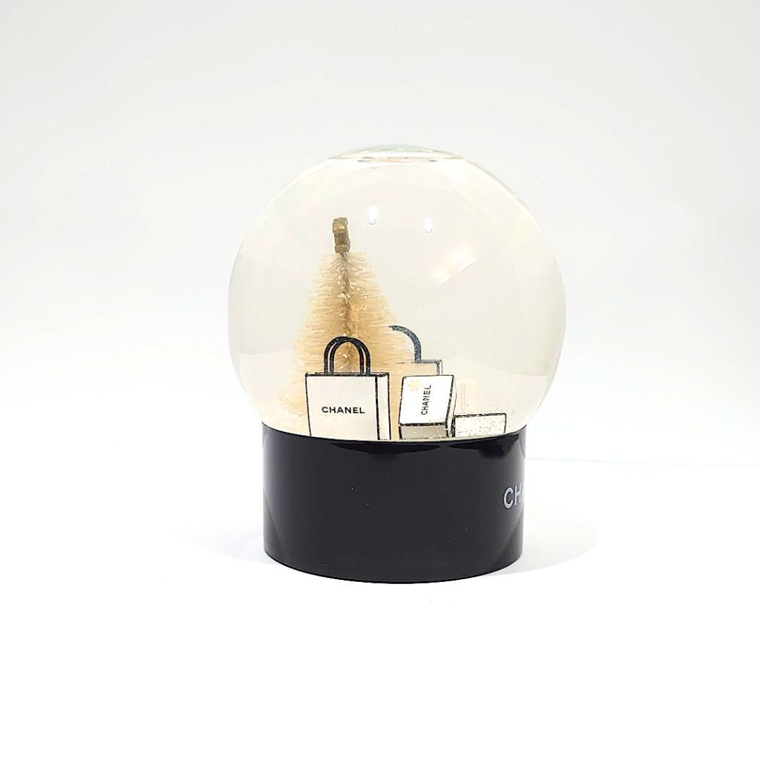 CHANEL シャネル スノードーム クリスマス ツリー ホワイトツリー