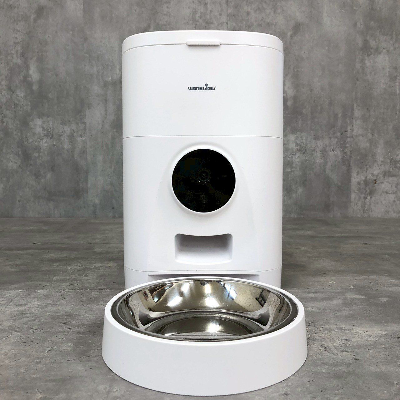Wansview 自動給餌器 猫犬対応 300万高画素カメラ付き 4L大容量