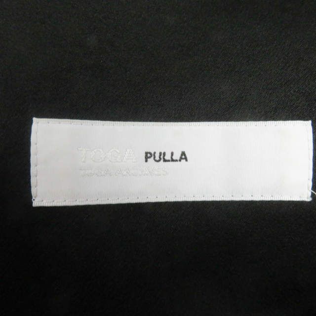 TOGA PULLA 20AW ジョーゼットフリンジワイドパンツ