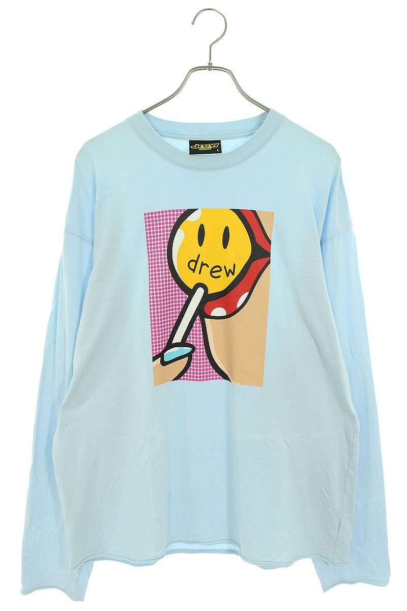 ドリューハウス Lollipop L/S Tee フロントプリント長袖カットソー