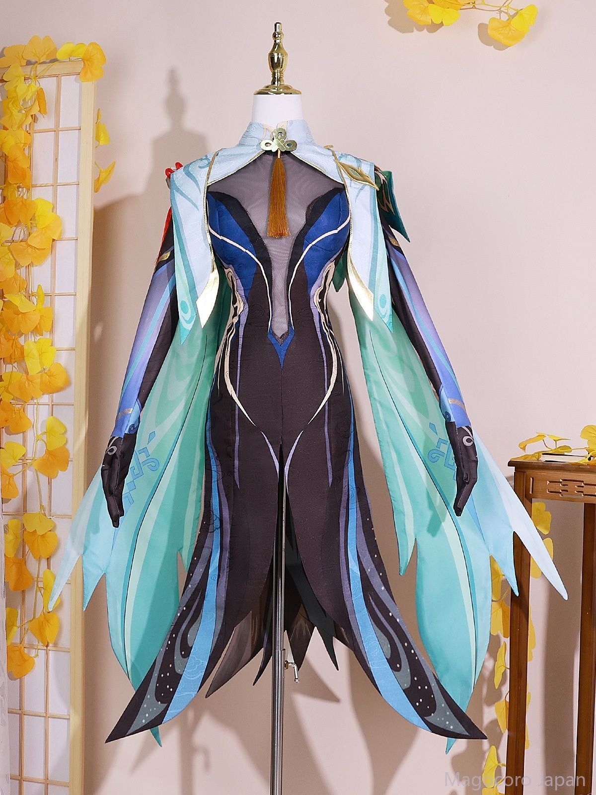 COSPLAY原神閑雲二次元コスチュームセット留雲借風真君ゲームアニメ申鶴女性用