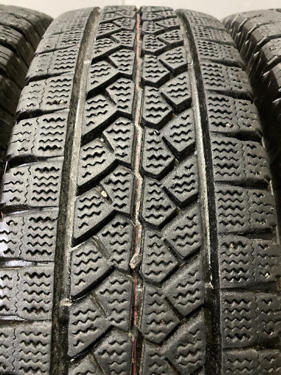 BS BRIDGESTONE BLIZZAK VL1 195/80R15 107/105L LT 15インチ スタッドレス 4本 19年製 バリ溝 ハイエース キャラバン等　(KTO030)