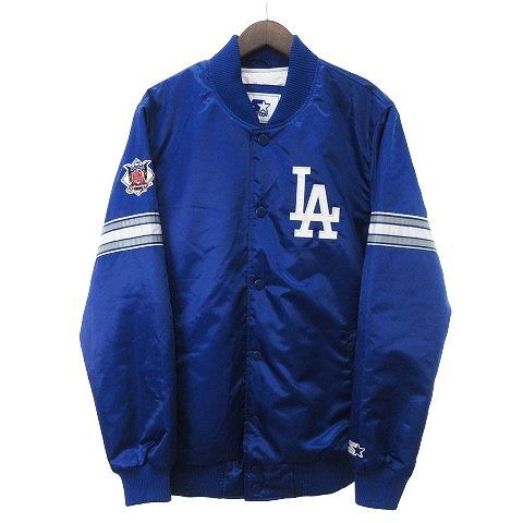 スイングスター スタジャン ドジャース MLB サテン USA製 80〜90s スイングスター スタジャン ドジャース MLB サテン USA製 80〜90s