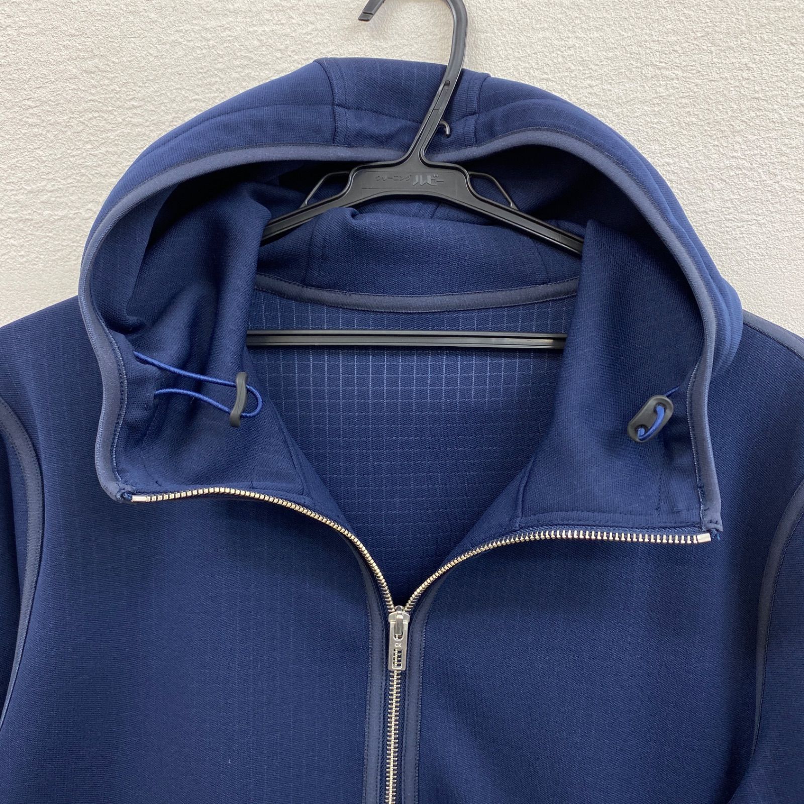 Calvin Klein ネイビー フルジップパーカー Calvin Klein ネイビー フルジップパーカー