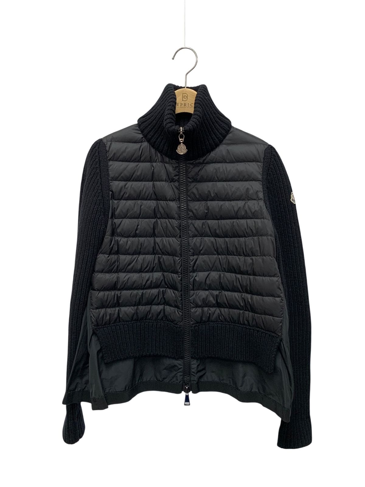 極美品✨アブラサス 薄い財布 三つ折り財布 ブラック スナップボタン