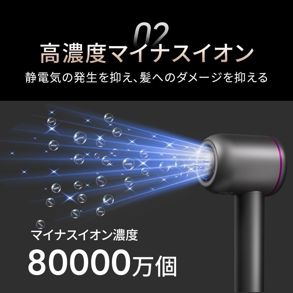 2025年新発売】ドライヤー ヘアドライヤー 大風量 速乾 時短