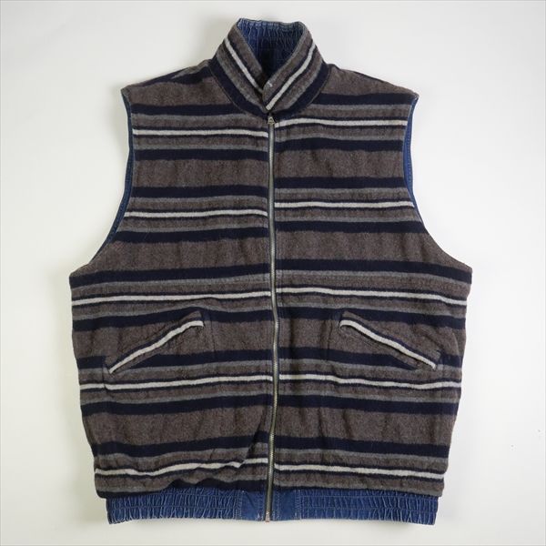 Size【L】 TENDERLOIN テンダーロイン DENIM BLANKET REVERSIBLE VEST