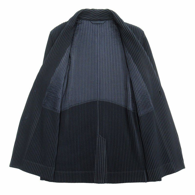 オムプリッセ イッセイミヤケ プリーツ ベーシックジャケット 2B