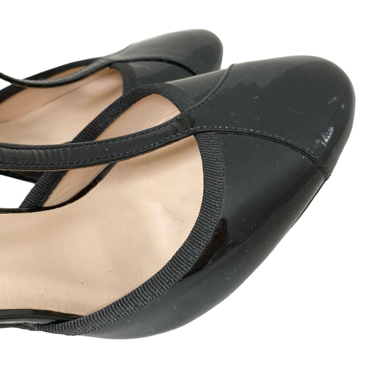 Repetto　レペット　パンプス　39.5 repetto(レペット) パンプス 39 レディース - 黒 レザー - メルカリ