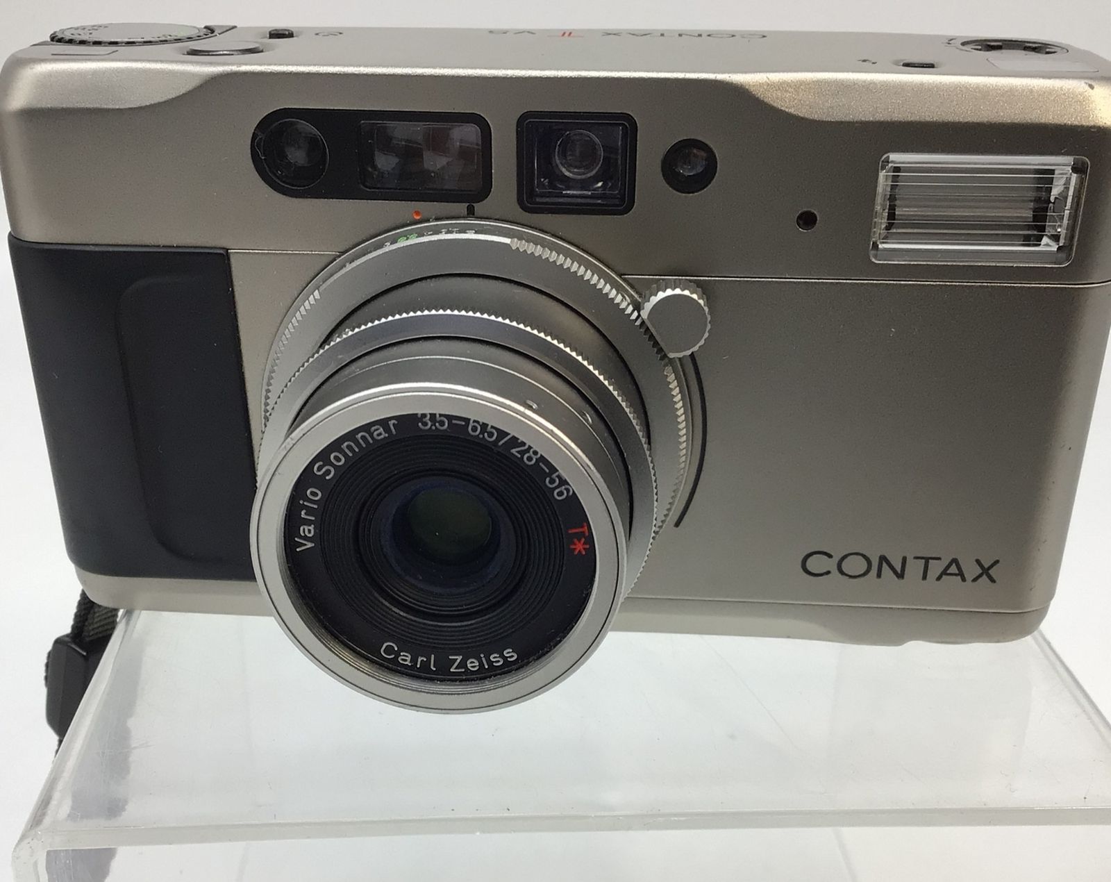 7386 【ジャンク】CONTAX TVS コンパクト フィルムカメラ 化粧箱
