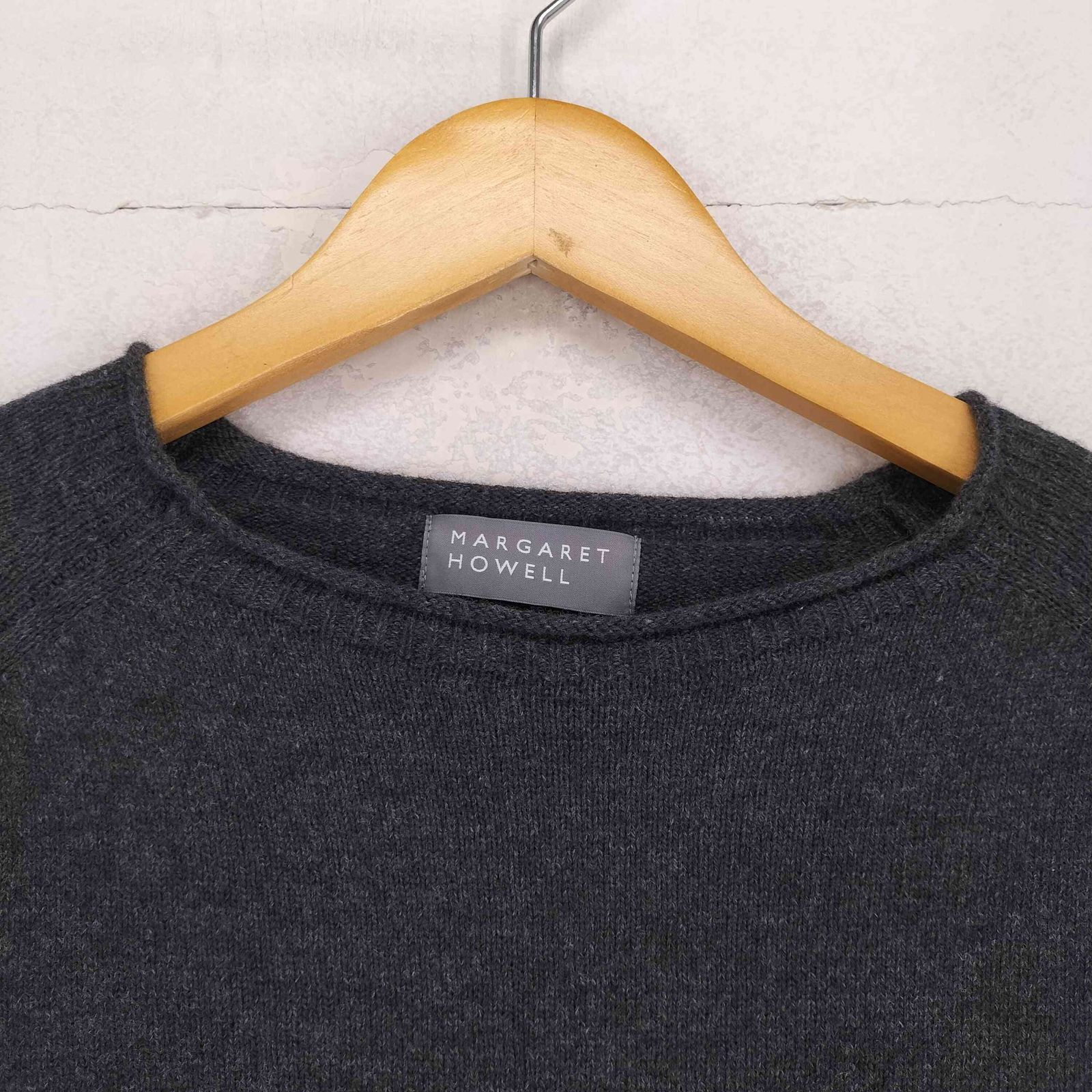 マーガレットハウエル MARGARET HOWELL WOOL COTTON ラグラン