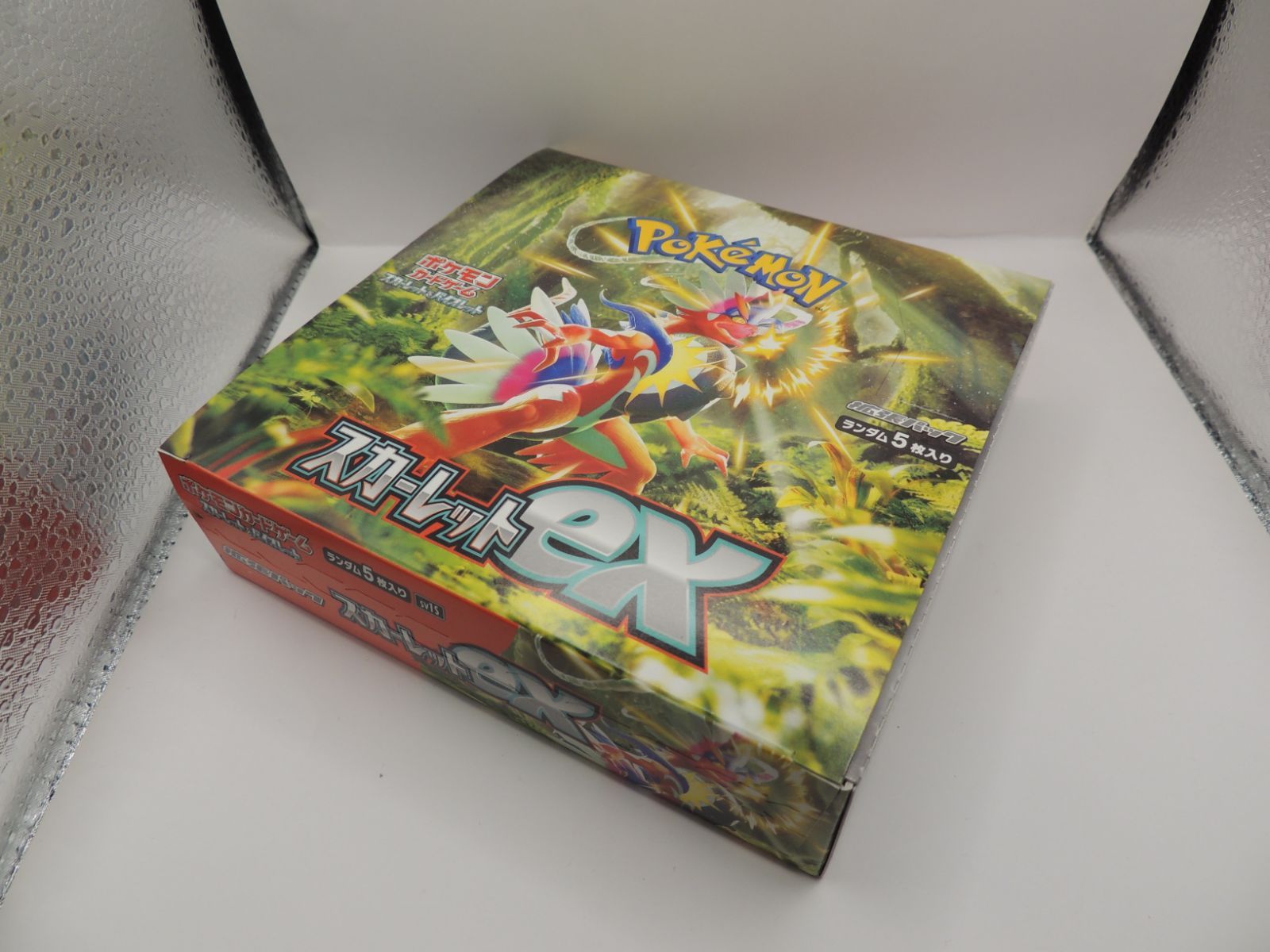ポケモンカード 拡張パック スカーレットEX シュリンク・ペリペリなし ポケモンカードゲーム スカーレットex BOX シュリンクなし ポケモン