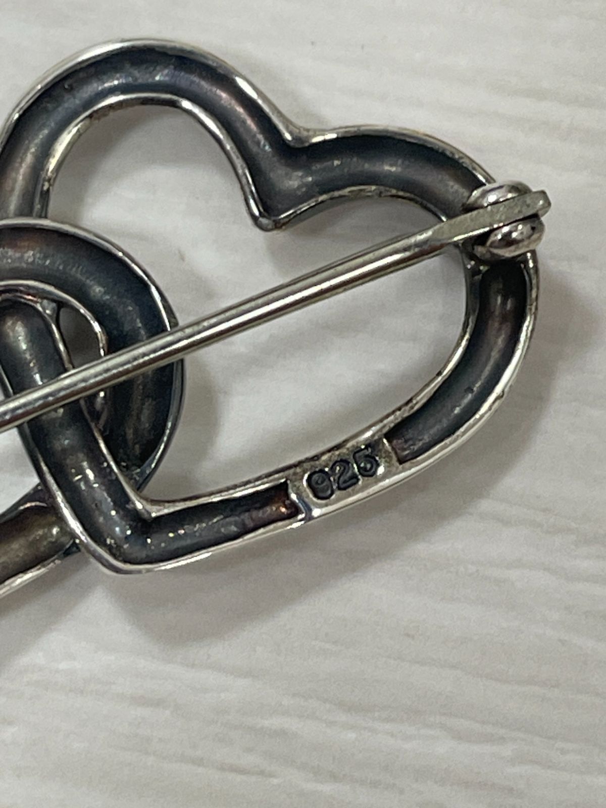 Tiffany&Co. ティファニー トリプルハート ブローチ シルバー 925 管理