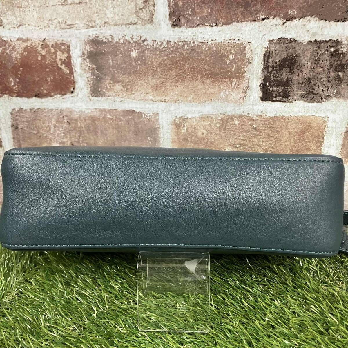 MOTHERHOUSE/マザーハウス/リニア2wayショルダー/グリーニッシュブルー