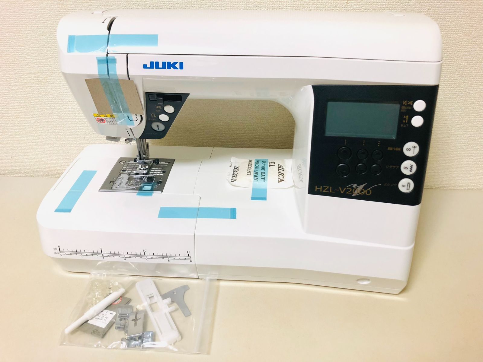 未使用 JUKI ジューキ コンピューターミシン HZL-V2000 - メルカリ 