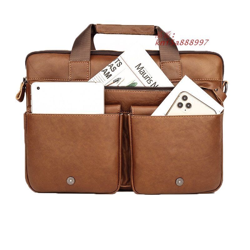 ビジネスバッグ メンズ バッグ 大容量 通勤就活 パソコンバッグ 送料無料 超 プレゼント kni5a888997 SIROKUMA-CORPORATION_COM