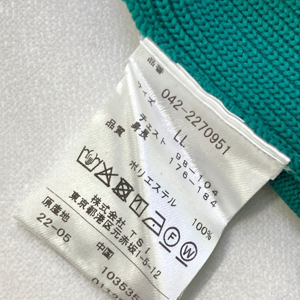 サイズ：LL ST ANDREWS セントアンドリュース 042-2270951 ニット セーター  グリーン系 [240101484210] ゴルフウェア メンズ ストスト サイズ：LL ST ANDREWS セントアンドリュース 042-2270951