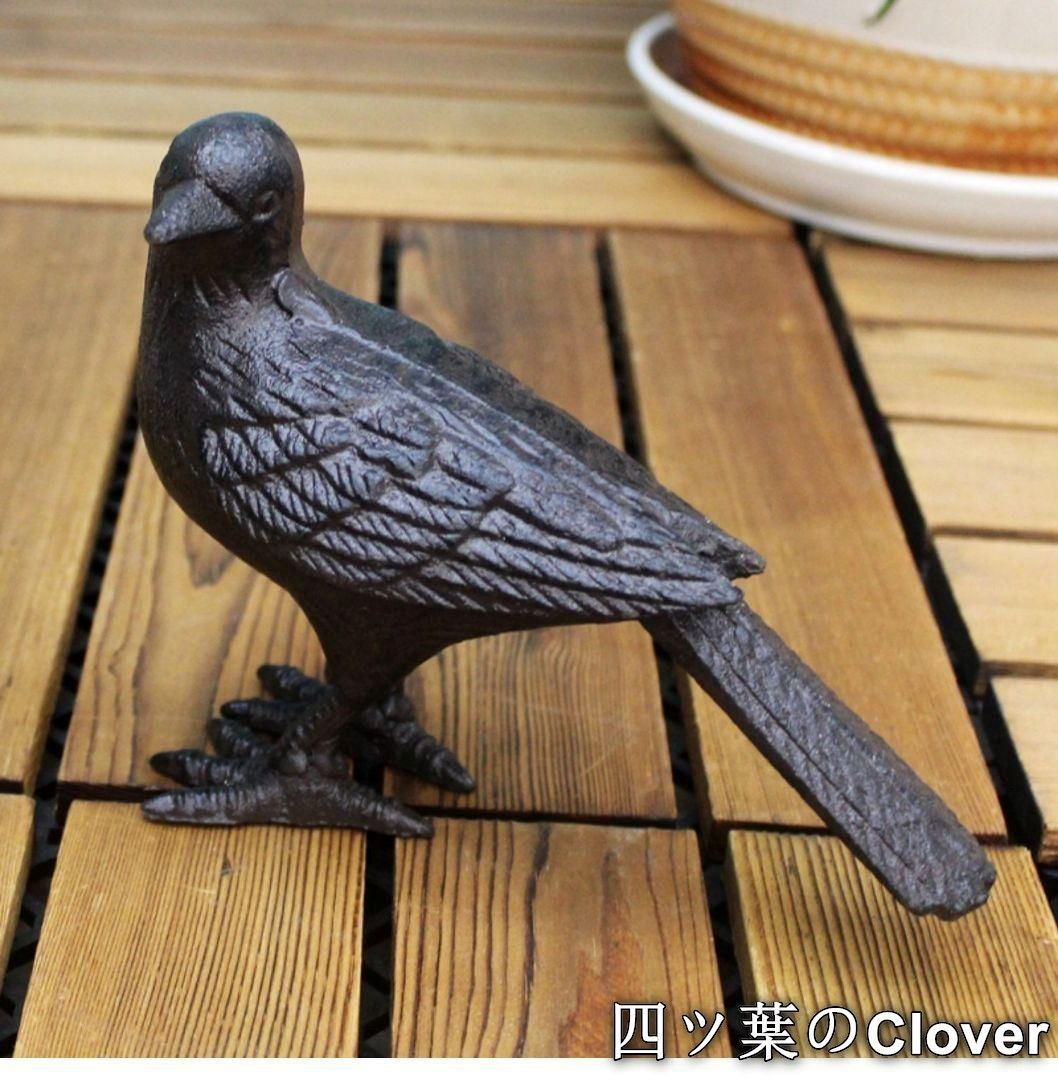 鉄器 小鳥 庭リビングテレビ棚 ワイン棚 玄関 本棚 装飾品 工芸品 置物