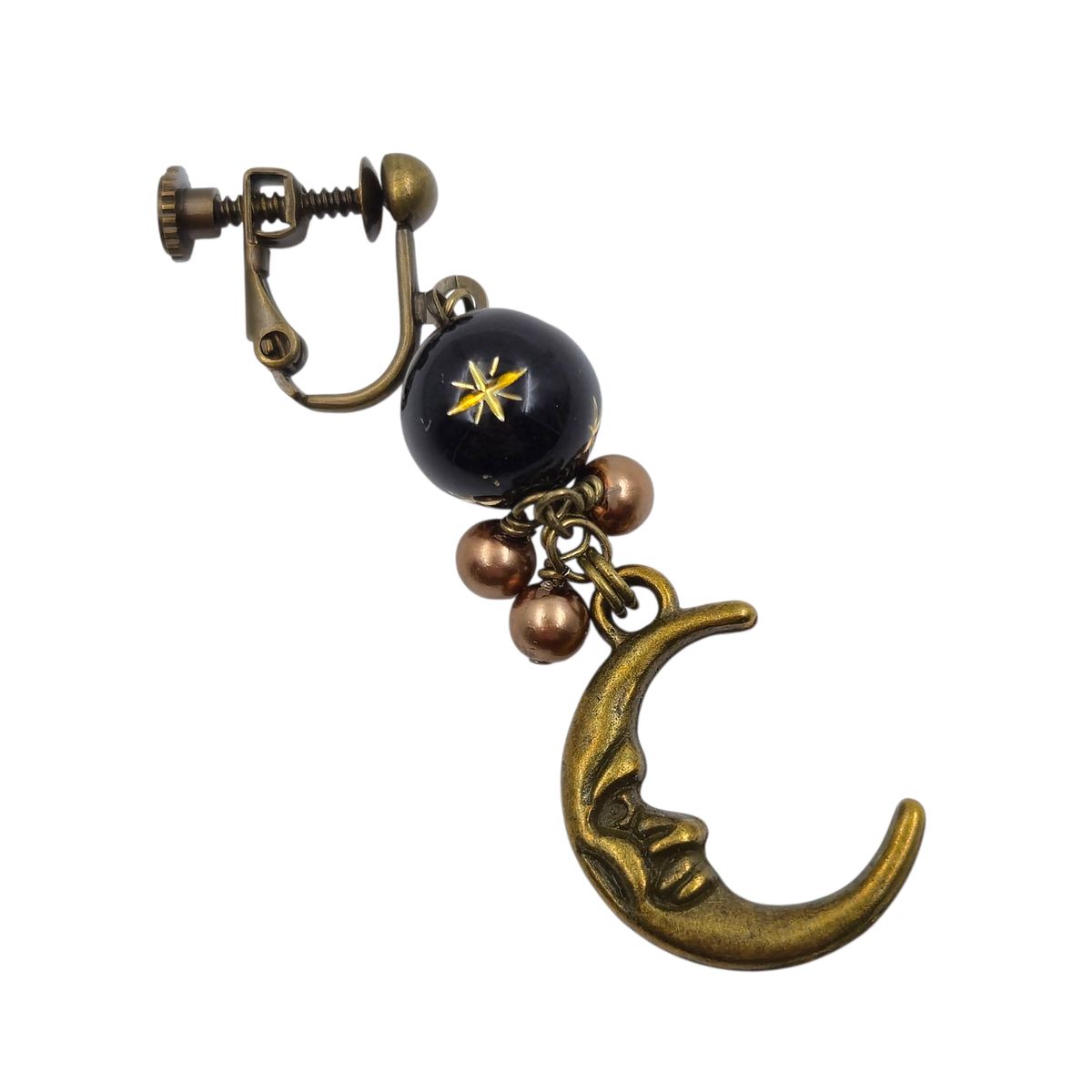 ムーンフェイス イヤークリップ