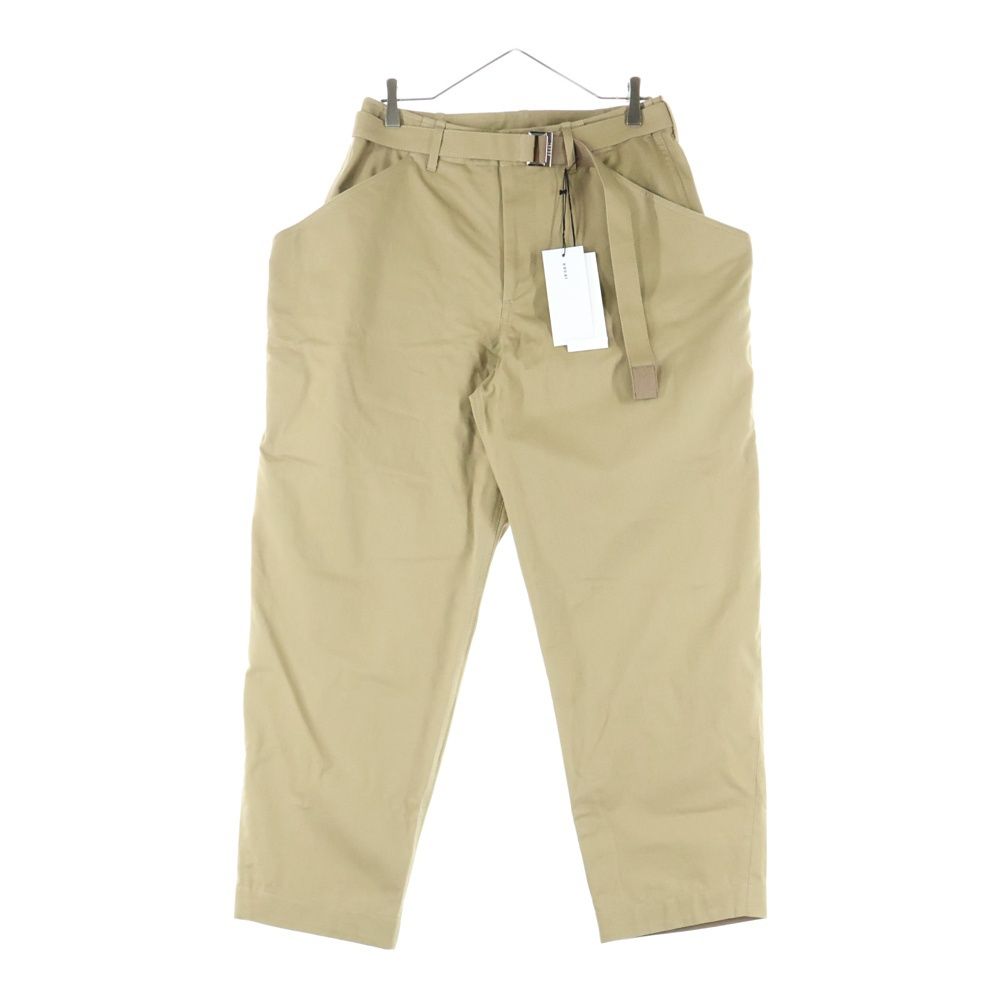 完売sacai 25aw Cotton Chino Pants ベージュ 1 Sacai (サカイ) 25SS Cotton Chino Pants コットンチノパンツ ベージュ