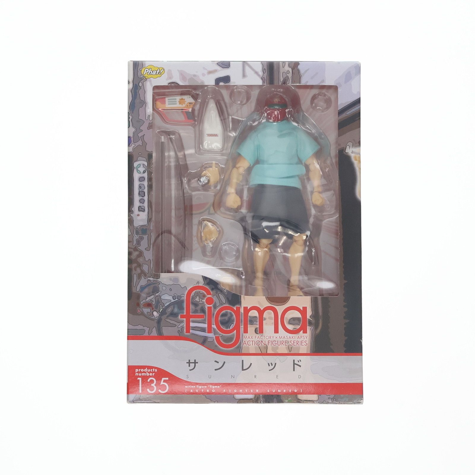 figma(フィグマ) 135 サンレッド 天体戦士サンレッド 完成品 可動フィギュア Phat!(ファット・カンパニー) figma(フィグマ) 135 サンレッド 天体戦士サンレッド 完成品
