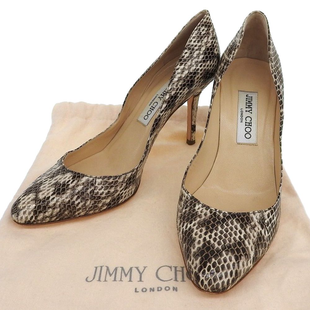 本物保証】 布袋付 ジミーチュウ JIMMY CHOO ハイヒール