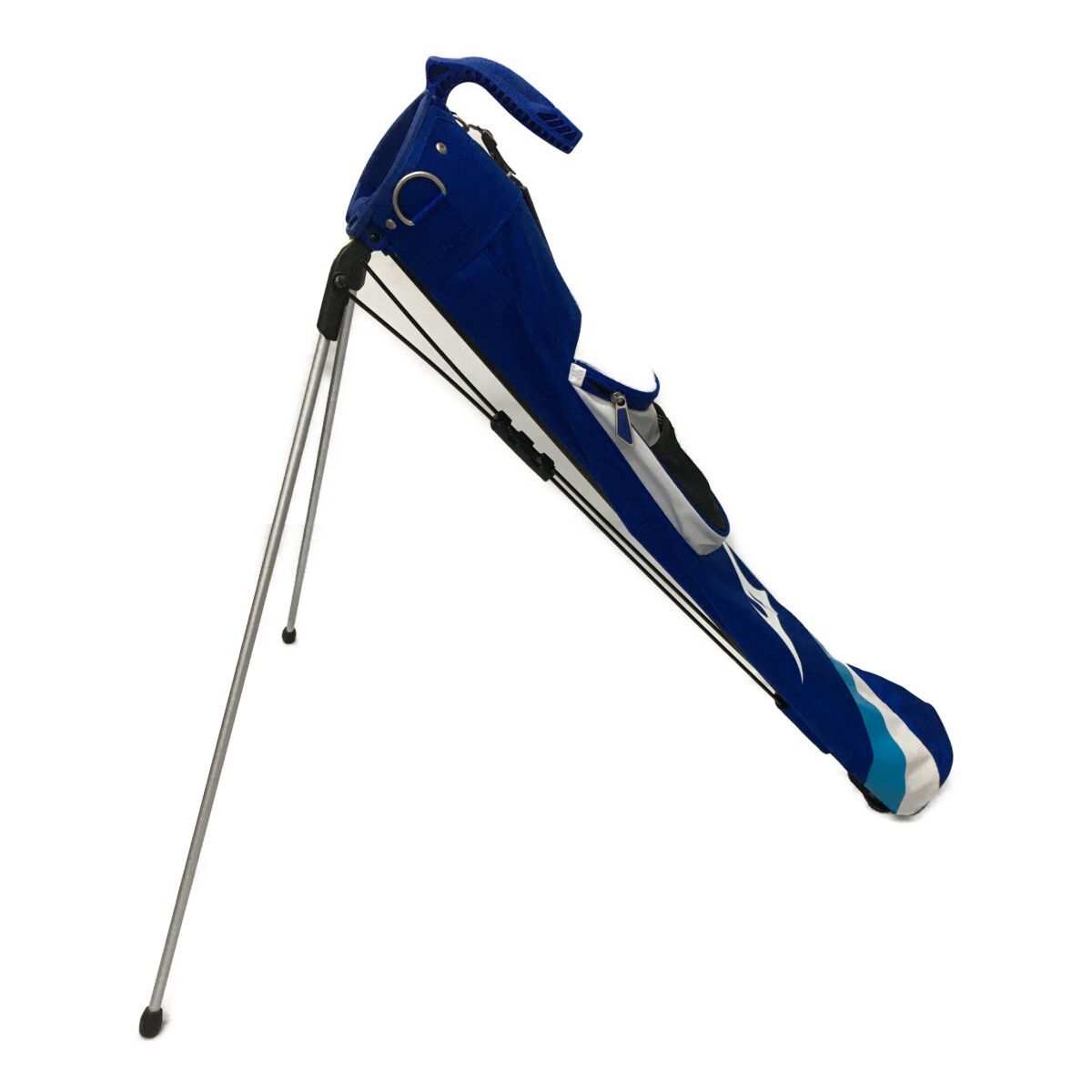 中古 ミズノゴルフ mizunoGOLF セルフスタンドバック ブルー 青 訳あり