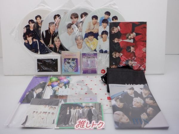BTS グッズセット うちわ フラッグ 写真集 ショッパーバッグ