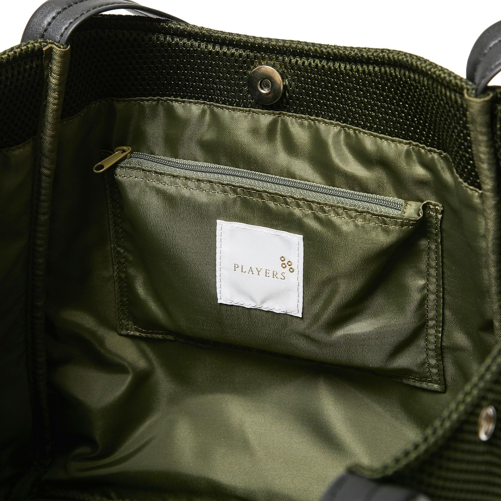 プレイヤーズ バッグ エアメッシュトートＭ 91208055 バッグ女性 91208055E カーキ 約横31cm×縦29cm×マチ15cm WWW_NOITHATQUANGTHANH_NET