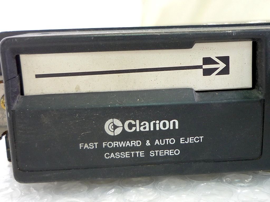 激レア 希少 当時物 クラリオン Clarion カーオーディオ 8トラック カセットテープデッキ 昭和レトロ 旧車 ヴィンテージ 現状 必見③ -  メルカリ