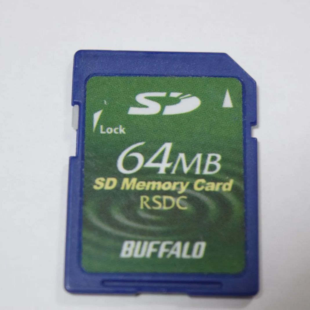 BUFFALO RSDC 64MB SDメモリーカード BUFFALO RSDC 64MB SDメモリーカード