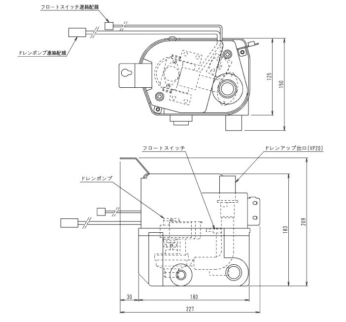未使用】ダイキン ドレンアップキット KDU50R63 - メルカリ