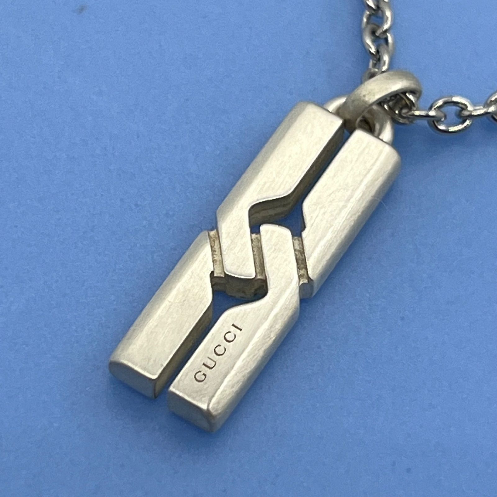 GUCCI インフィニティ ノット プレート トップ D2412084 Amazon | グッチ GUCCI ネックレス ペンダント メンズ