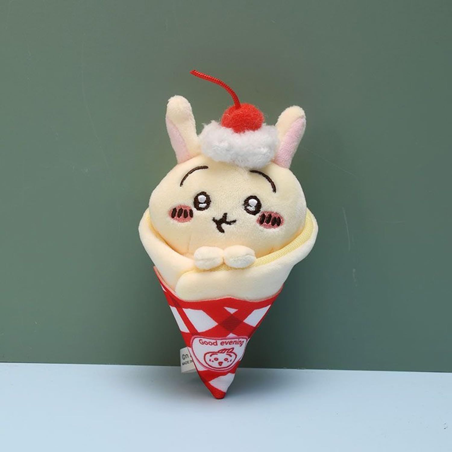 新品 [REENEW] ちいかわ アイスクリーム ぬいぐるみキーホルダー