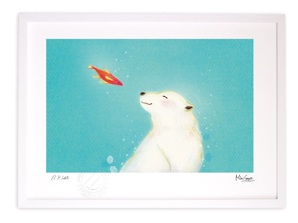 版画 絵画 大好き！ MiniSaya/インテリア 額入り 風景画 ポスター