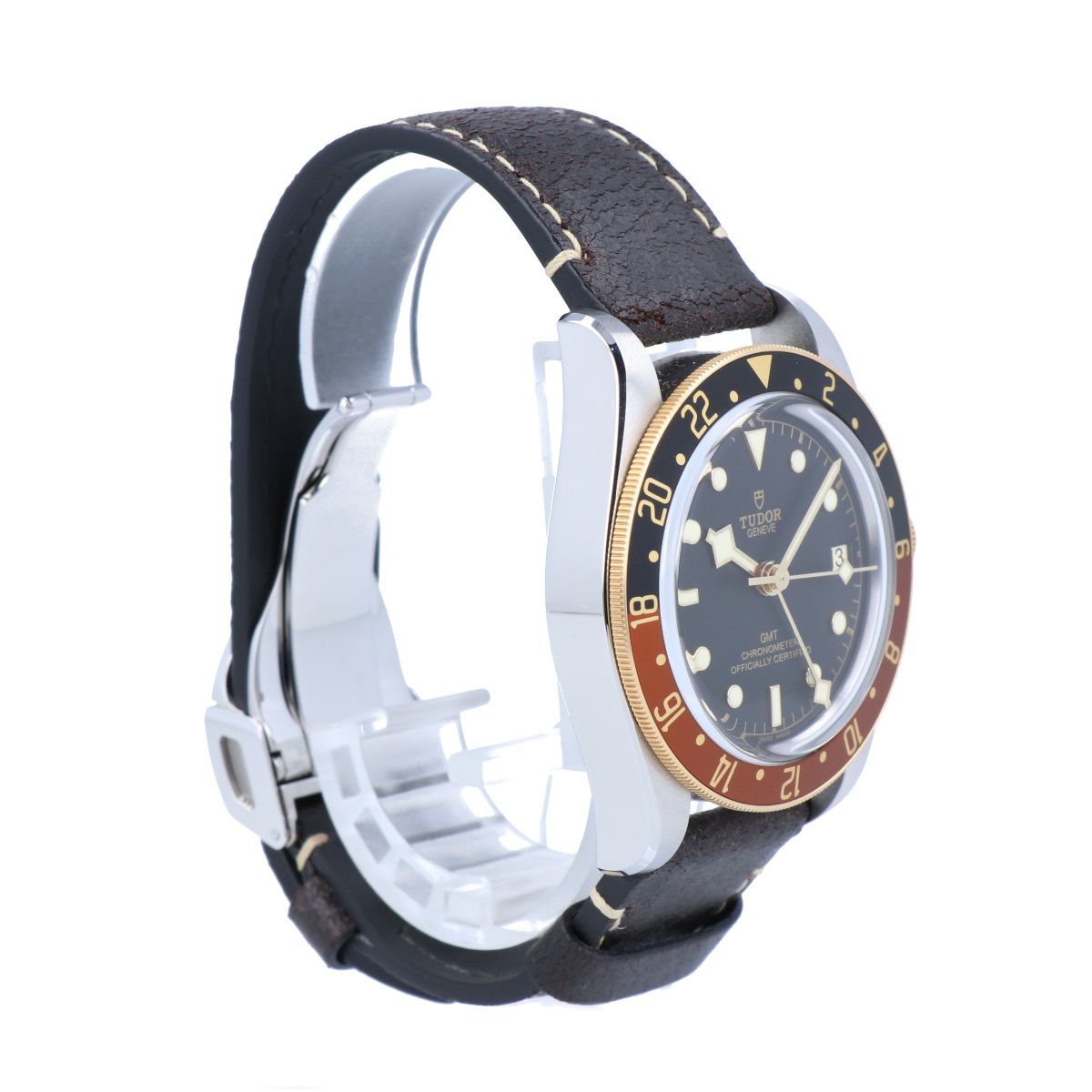 TUDOR】 チューダー ブラックベイGMT 79833MN 黒文字盤 41mm SS