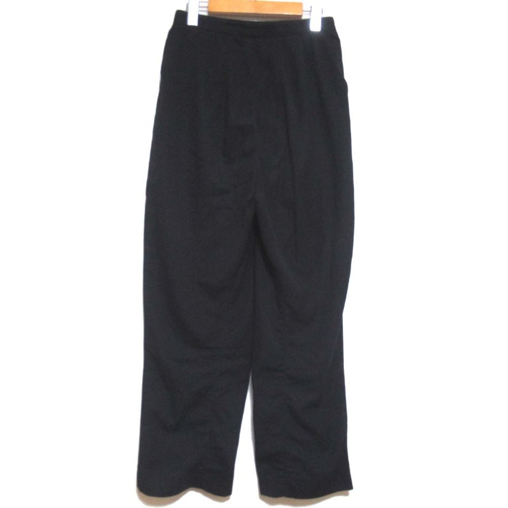 HERMES シルク ブラックパンツ 38 HERMES(エルメス) パンツ サイズ38 - 黒 HERMES シルク ブラックパンツ
