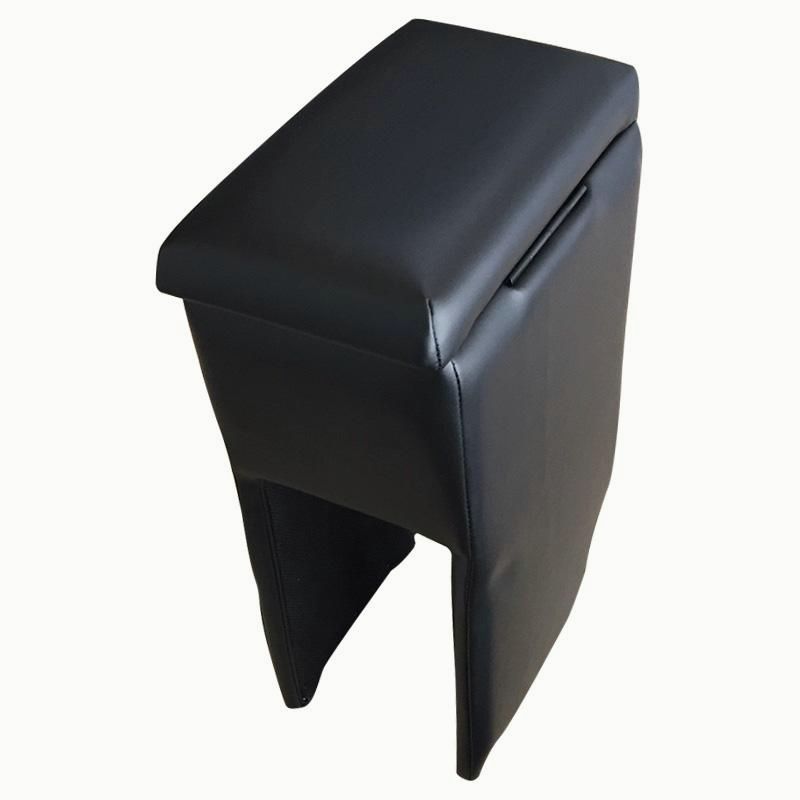 送料無料 アームレスト タフト TAFT ブラック 黒 レザー風 コンソールボックス 収納 肘掛け 軽自動車 ダイハツ