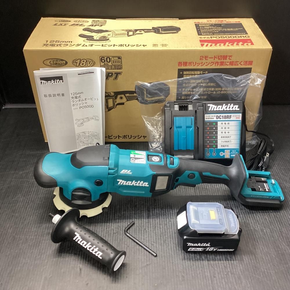 ♥品 makita|マキタ PO500DRG 18V充電式ランダムオービットポリッシャ 203
