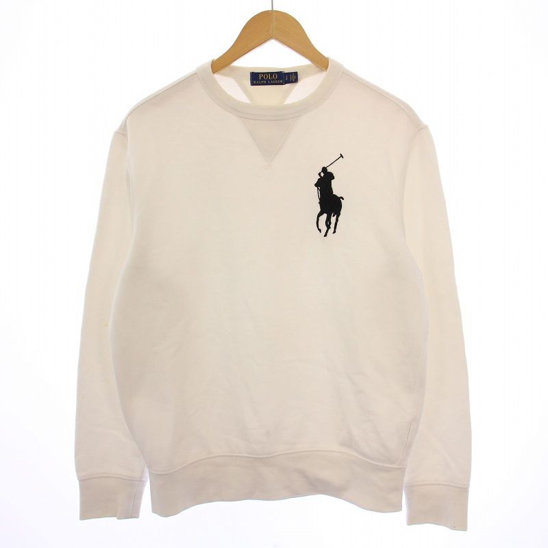 POLO RalphLauren/ポロラルフローレン刺繍スウェットトレーナー 90s