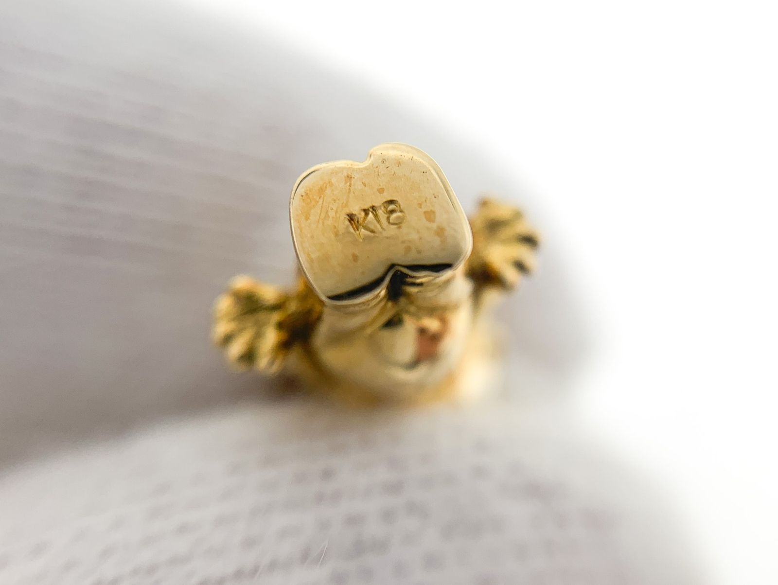 K18 18金イエローゴールド ゴールド キューピー 2001 置物 小物