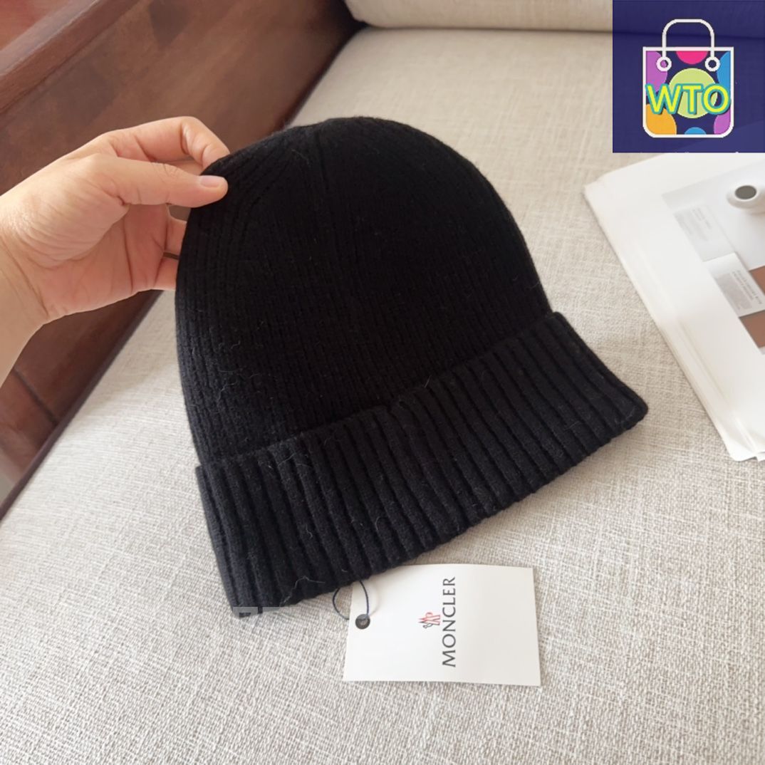 MONCLERウールフリース帽子ブラック｜ ｜ SIROKUMA-CORPORATION_COM