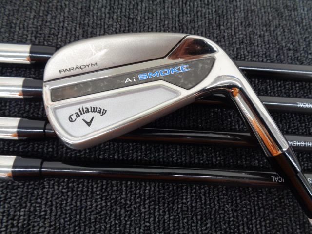 中古 アイアンセット キャロウェイ PARADYM Ai SMOKE/TENSEI 50 for Callaway(JP) 5本セット/R/28[4371]松山店